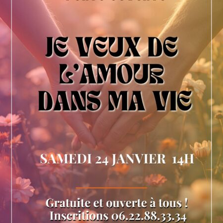 JE VEUX DE L'AMOUR CETTE ANNEE !