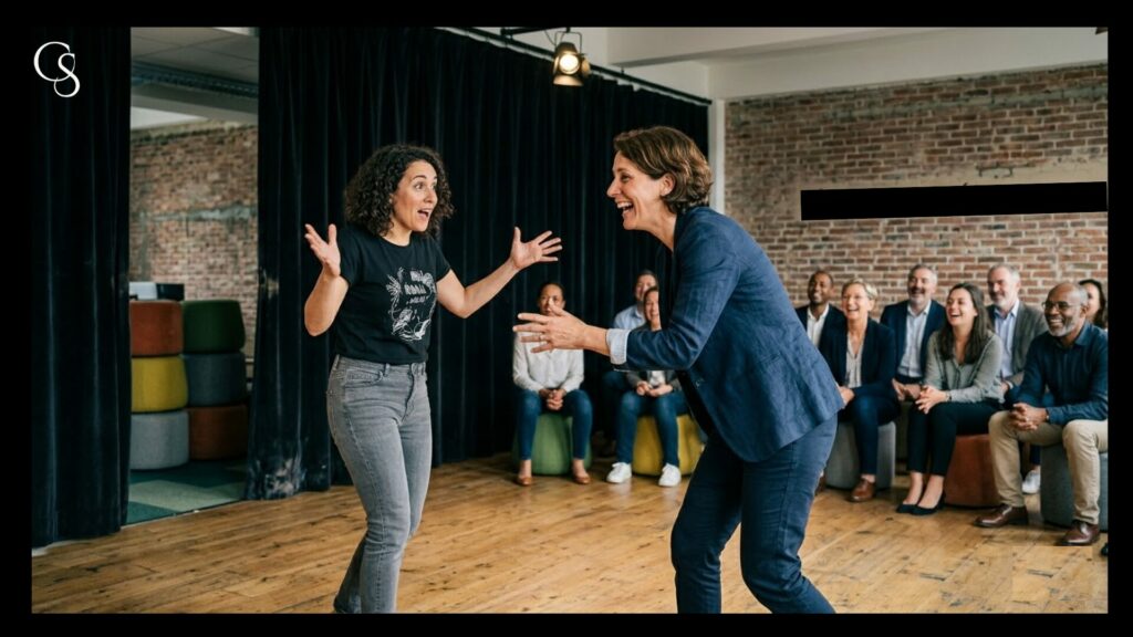 Aglité theatre celine semoun